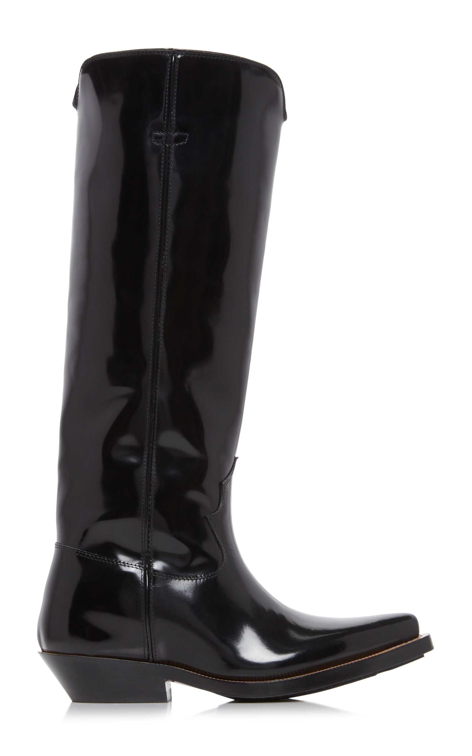 Nellie Leather Knee Boots | Moda Operandi (Global)