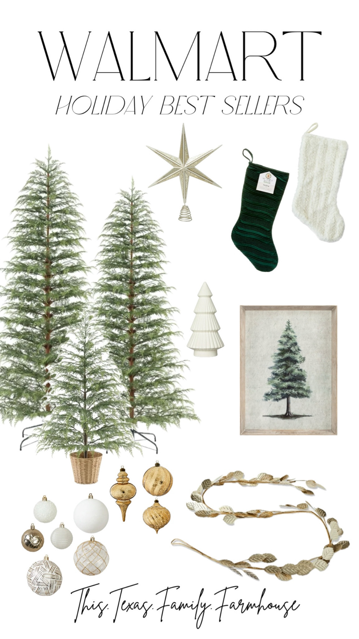 Christmas | holiday decor | Christmas decor | Christmas tree | garland | stockings | star | Walmart  finds 

#LTKHome #LTKSeasonal #LTKParties
