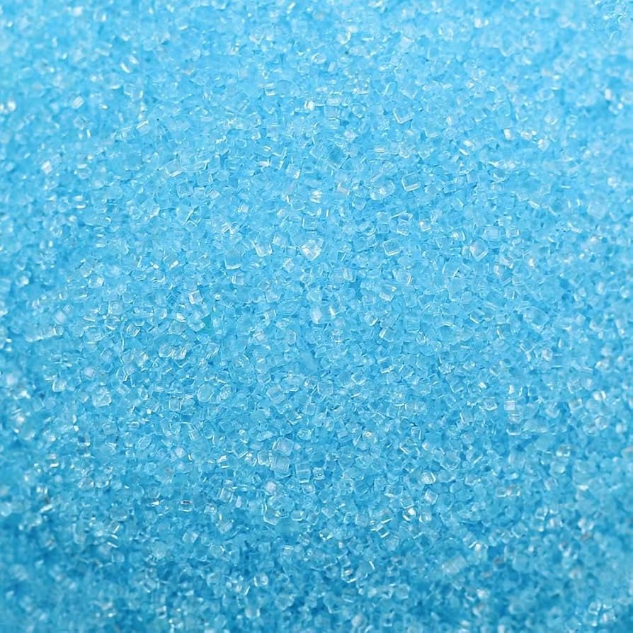Kasvan Blue Sanding Sugar Sprinkles - Edible Sugar Crystals, Baking Cake Decorations, Ice Cream T... | Amazon (US)