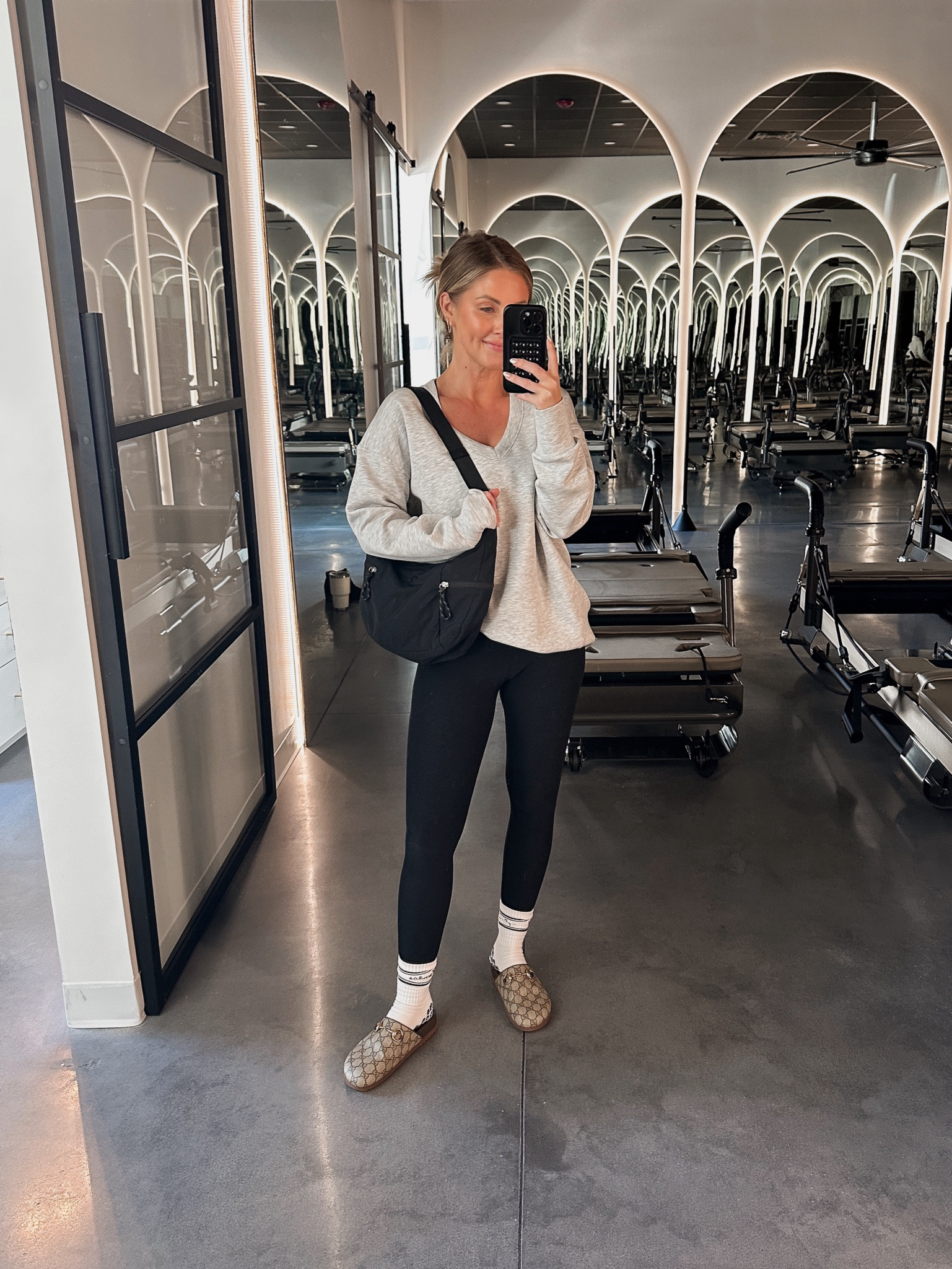 Small pullover (code ALMOSTREADYXSPANX for a discount!) / Small sports bra tank / XS leggingss

#LTKFitness #LTKSaleAlert #LTKActive