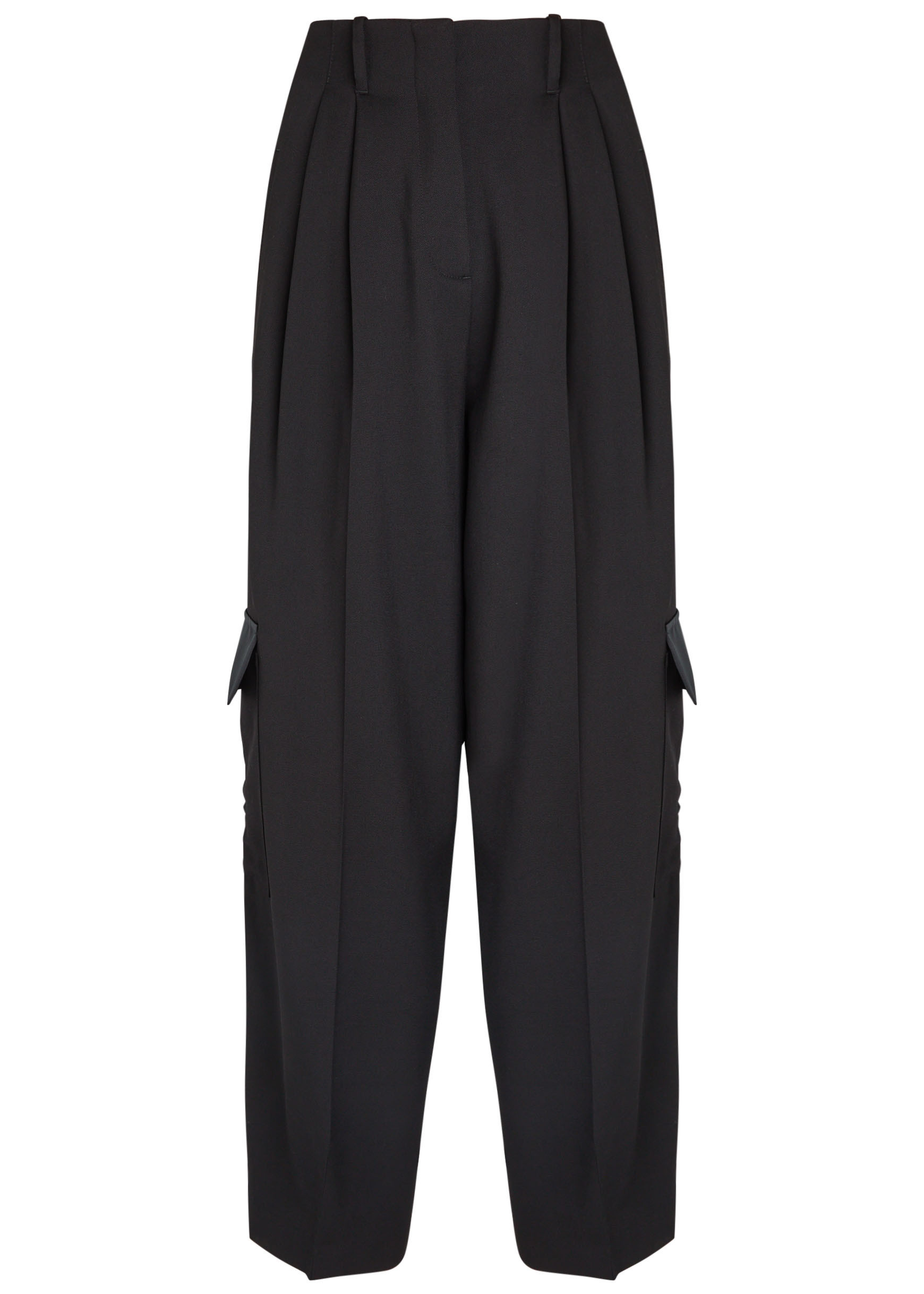 Reverb pleated wool gabardine trousers | Harvey Nichols