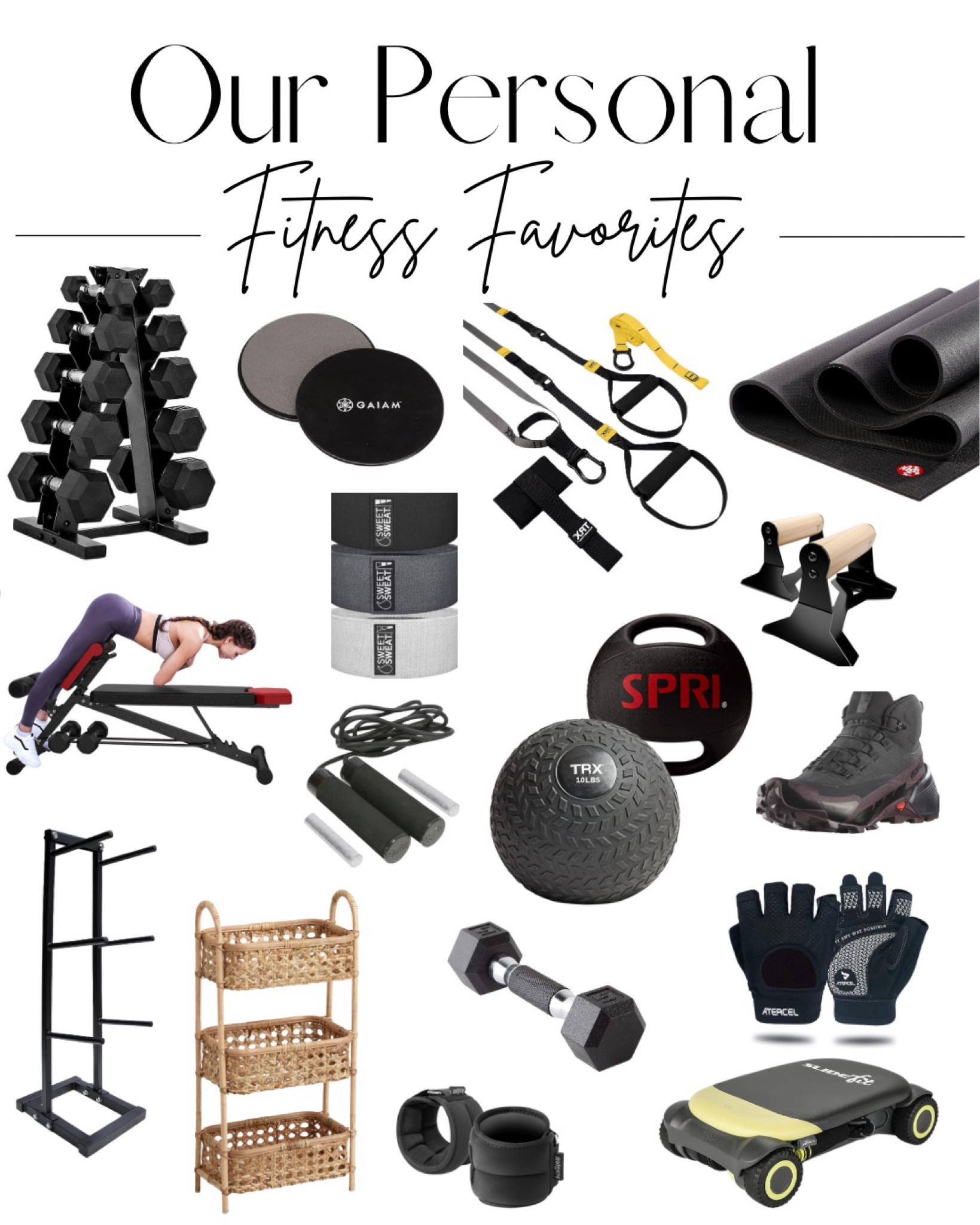 items we have in our home gym 