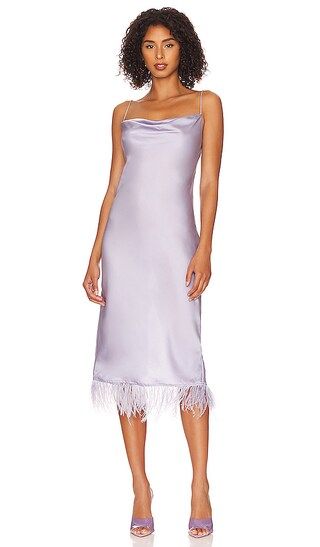 The Mindy Midi Dress in Lavender | Revolve Clothing (Global)