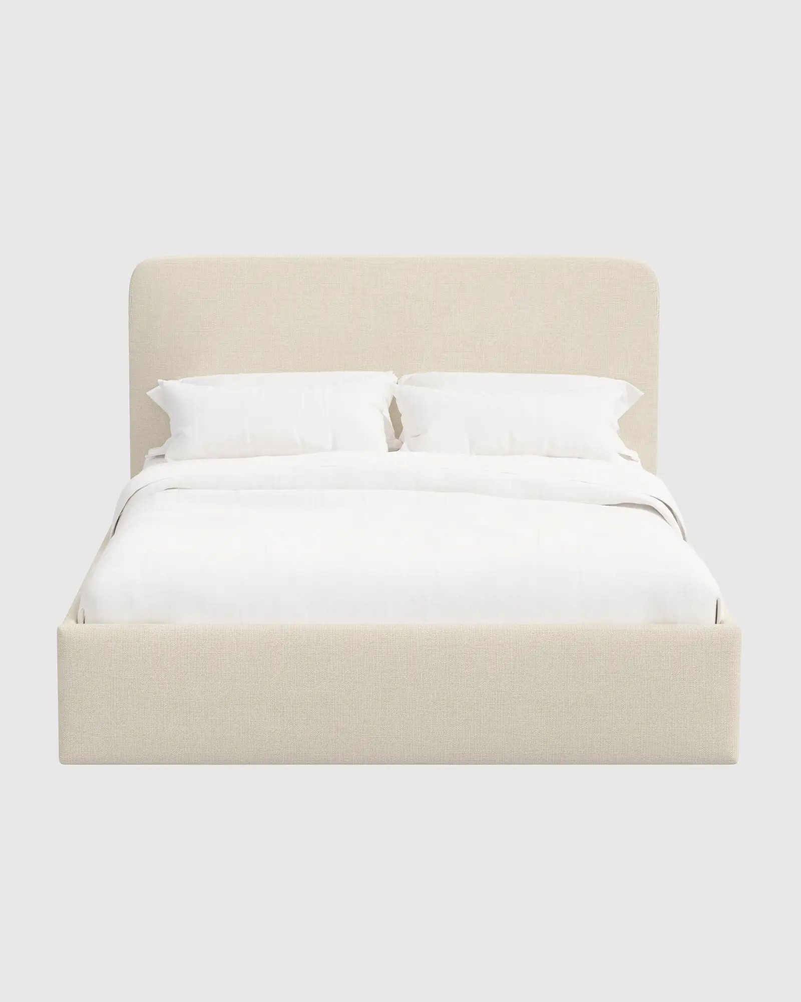 100% Linen Curved Bed | Quince