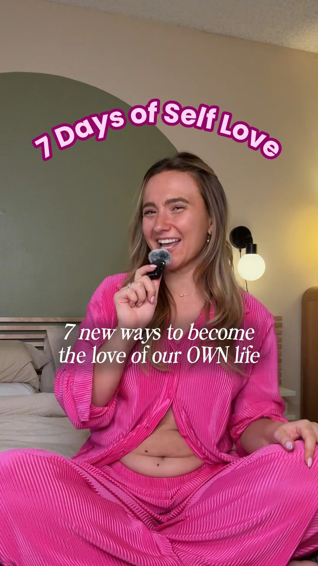 everything i’m wearing and using in day 1/7 of my 7 days of self love challenge!!!
