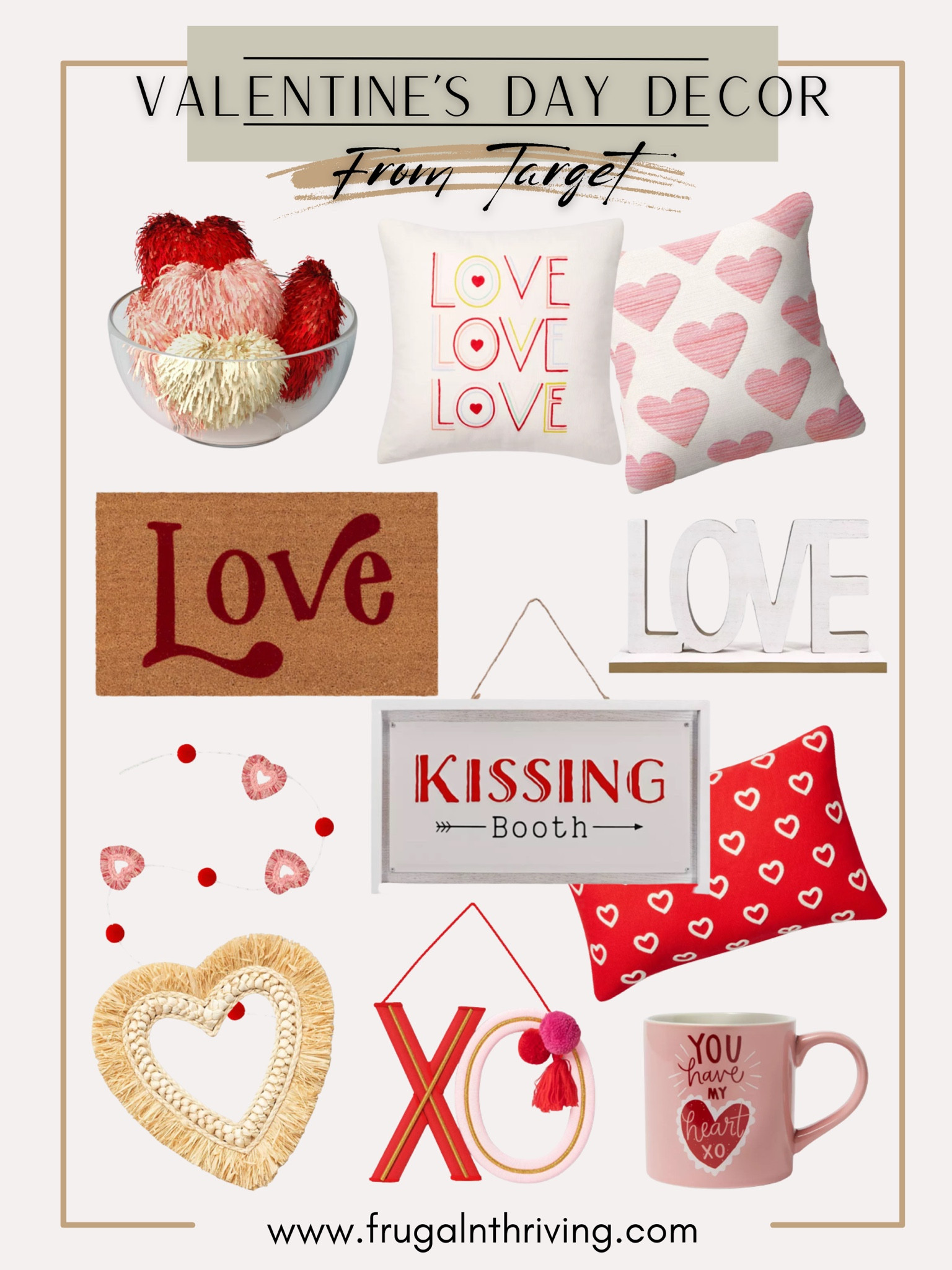 Fun Valentine’s Day decor from Target ❣️💞

#LTKhome #LTKunder50 #LTKSeasonal