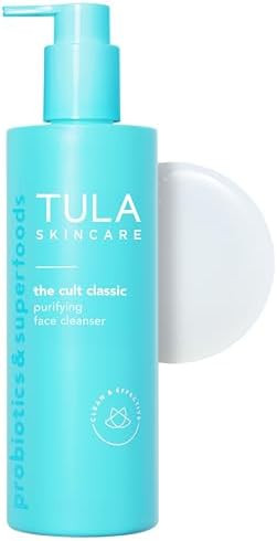 TULA Skin Care Cult Classic Purifying Face Cleanser - Gentle and Effective Face Wash, Makeup Remo... | Amazon (US)