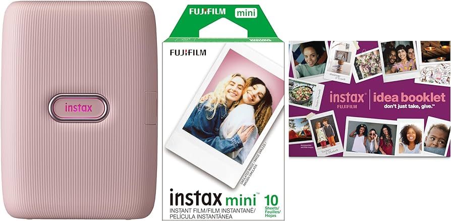 Fujifilm Instax Mini Link Pink Printer Bundle 2023 | Amazon (US)