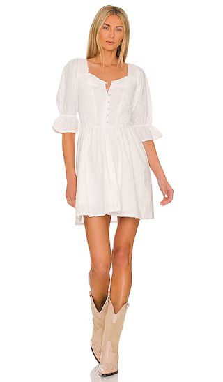 Bo Mini Dress in White | Revolve Clothing (Global)