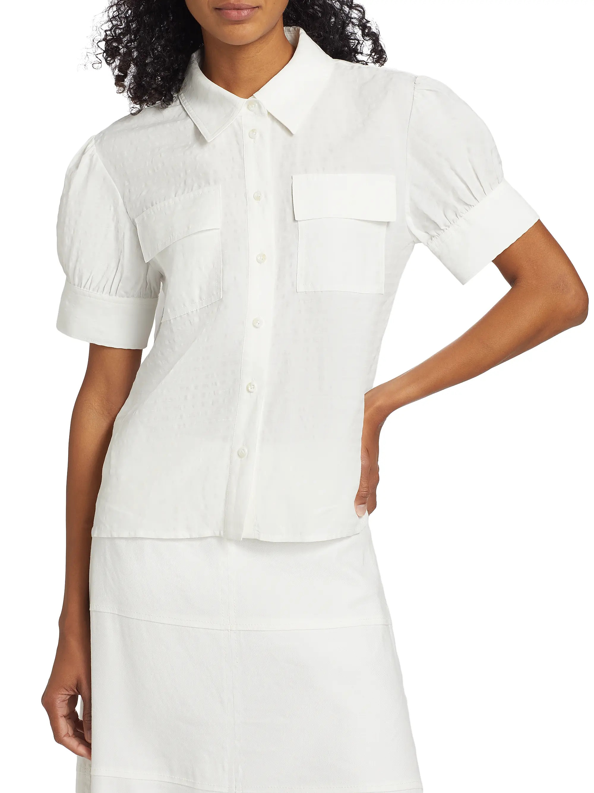 Shop Tanya Taylor Alta Utility Top | Saks Fifth Avenue | Saks Fifth Avenue