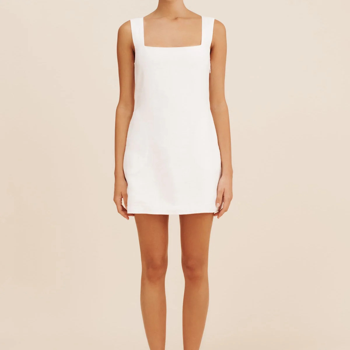 ALICE MINI DRESS - IVORY | POSSE (US)