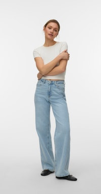 VMTESSA Hohe Taille Weiter Beinschnitt Jeans | Vero Moda® | Vero Moda