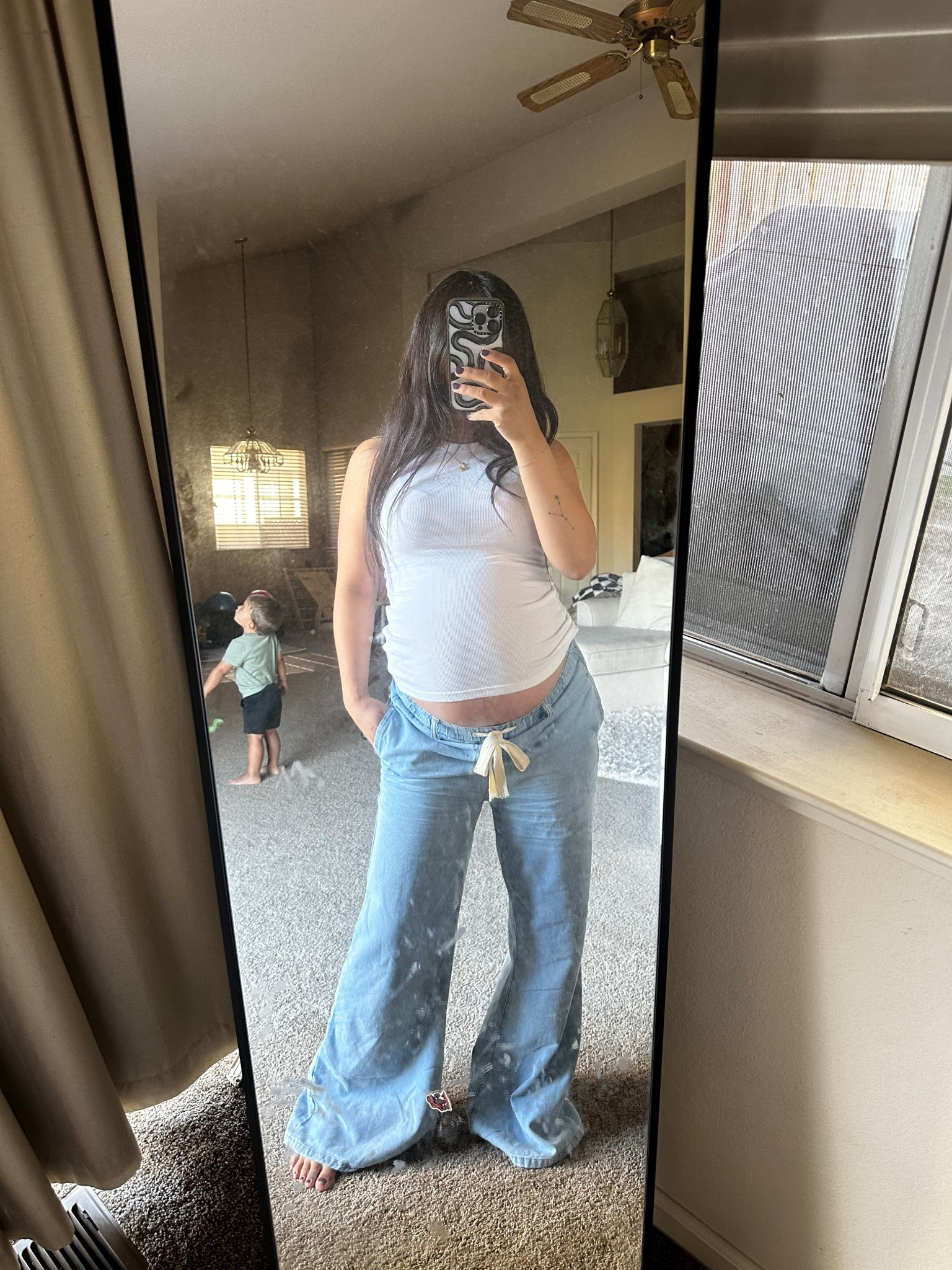 Cider clothing coming in clutch with the stretch waist denim! Definitely bump friendly! 

#LTKStyleTip #LTKBump #LTKPetite