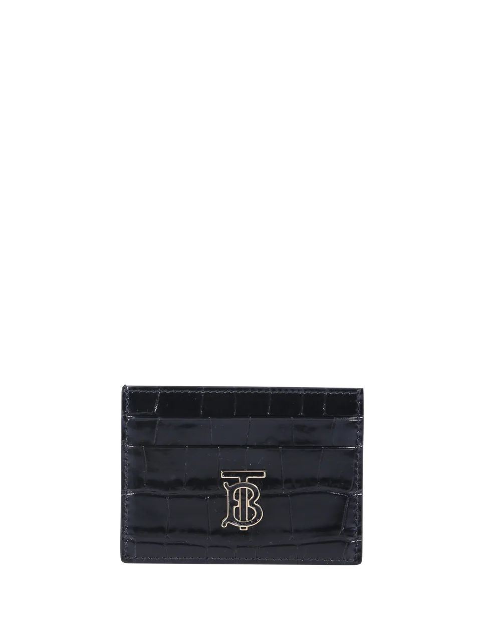 Burberry Embossed TB Plaque Card Case | Cettire Global