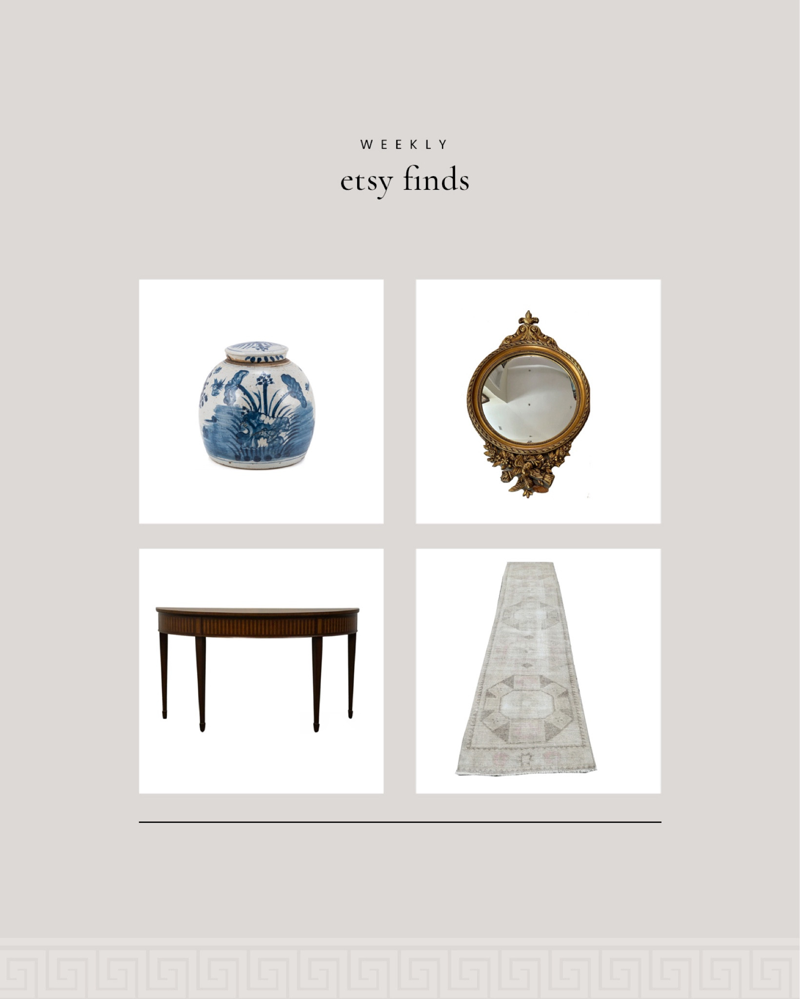 Weekly Etsy Finds : Handmade and Vintage Goods for Your Home

#LTKHome