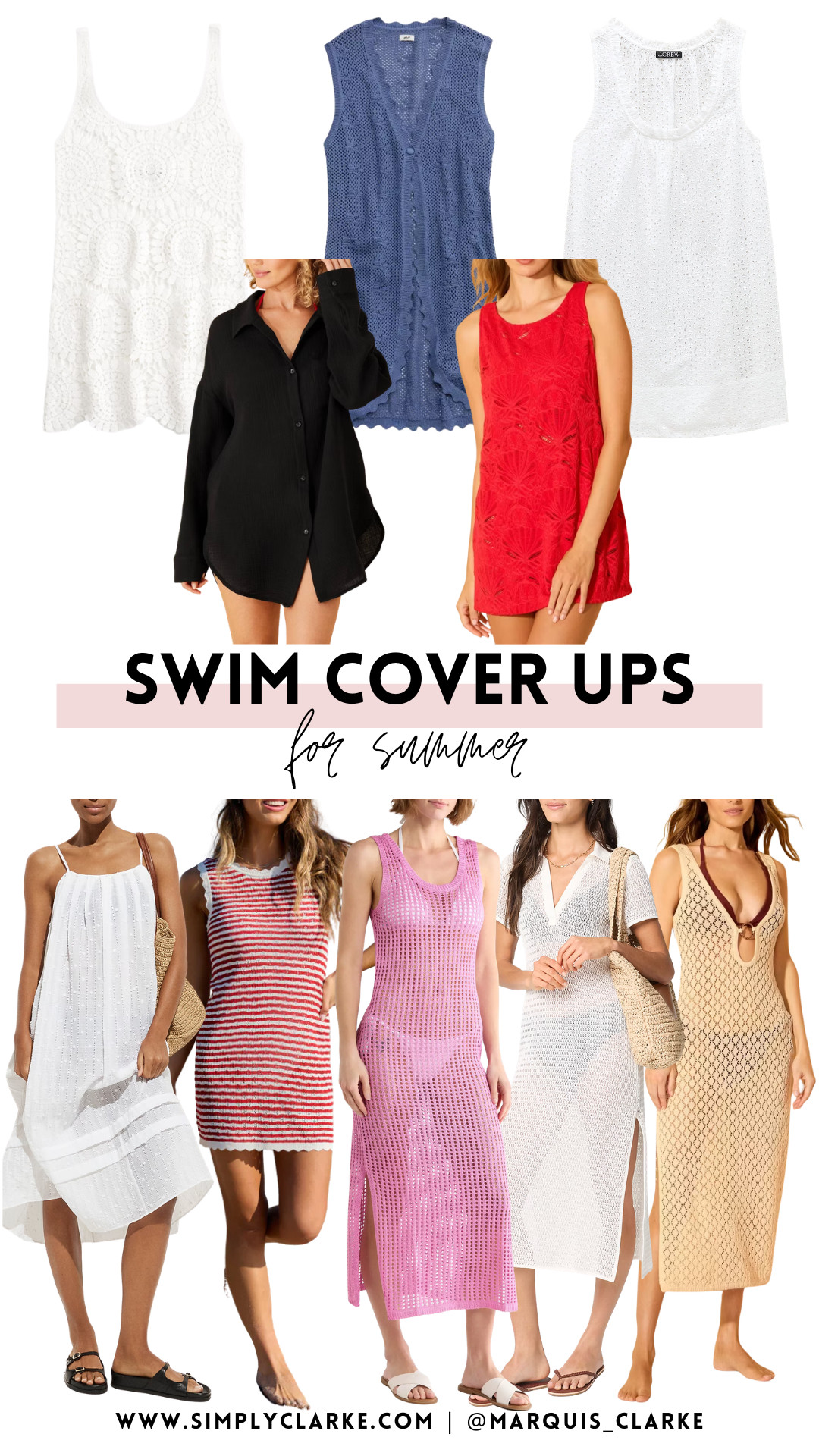 Swim cover ups that look way more expensive than they are! From crochet minis to easy throw-on styles for beach days, pool weekends & summer vacations! Linked all my favorite cover ups in one place!

swim cover ups, beach cover up, crochet swim cover up, amazon swim cover up, target swim cover up, vacation outfits, beach vacation outfits, pool day outfit, resort wear, summer vacation style

 

 #LTKmomlife #LTKSwim #LTKTravel