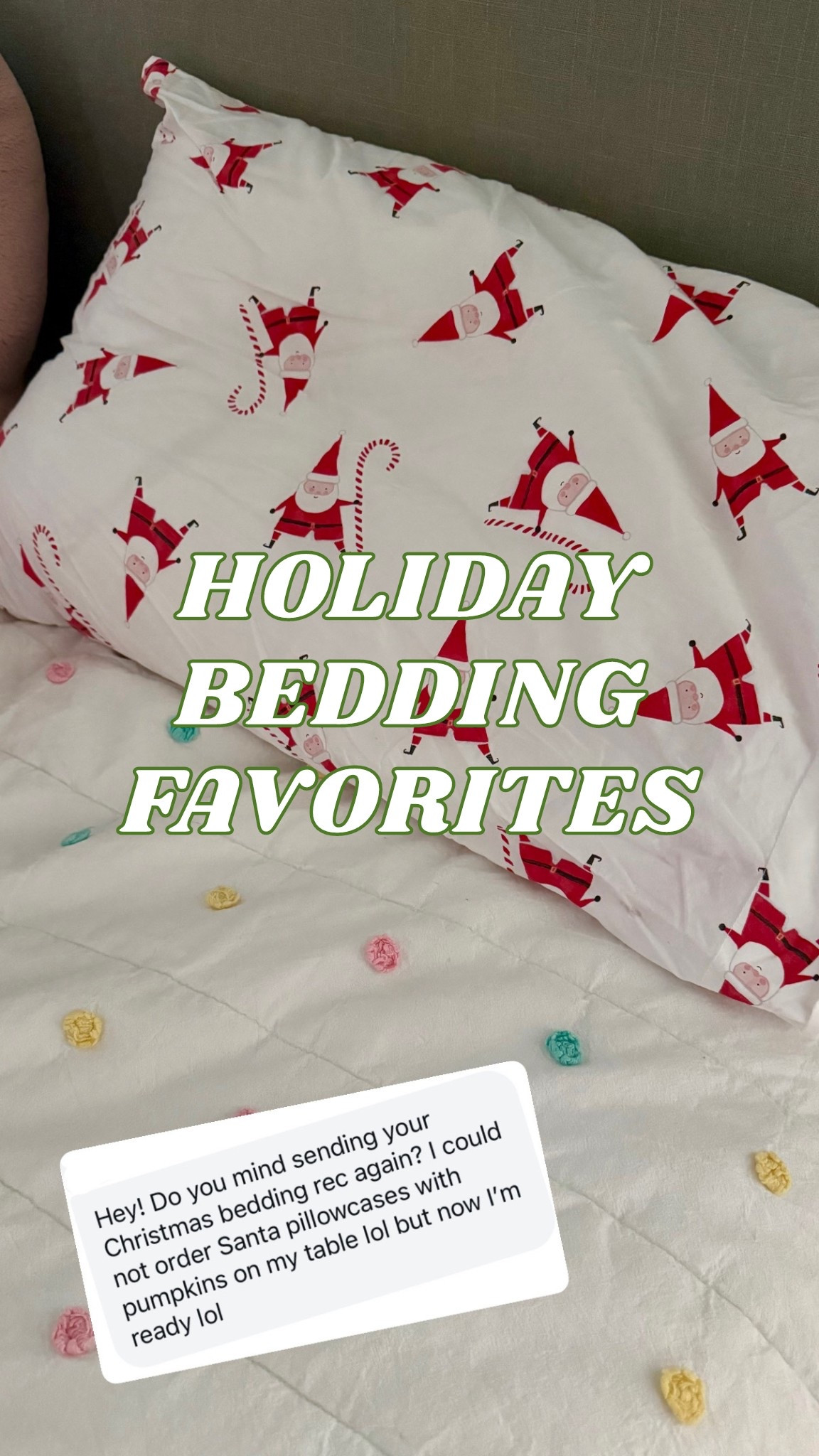 Holiday bedding favorites 

#LTKSeasonal #LTKFindsUnder50 #LTKHoliday