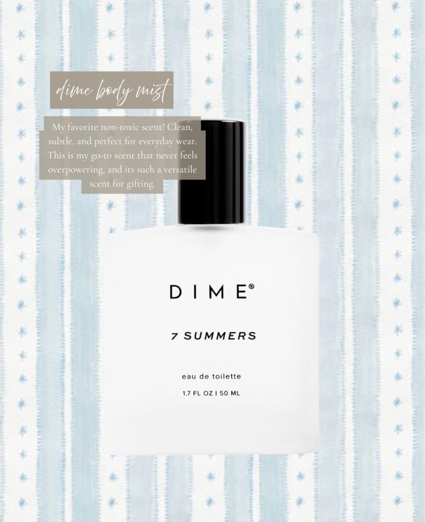 This perfume made from all natural materials and it is one of favs!! The scent is so versatile and I love that it is non-toxic. 

#LTKGiftGuide #LTKBeauty #LTKHoliday