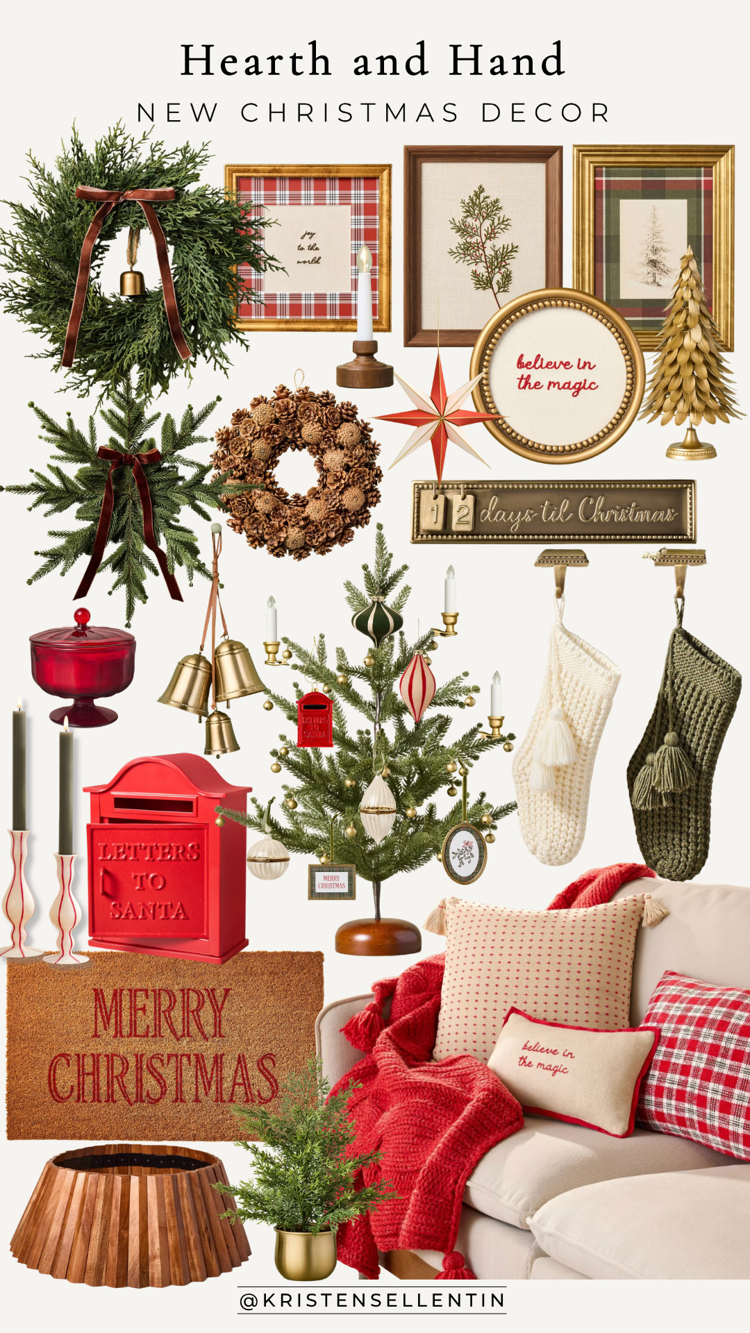 NEW Christmas decor from Hearth and Hand @ Target! 

 #LTKmomlife #LTKSeasonal #LTKHome