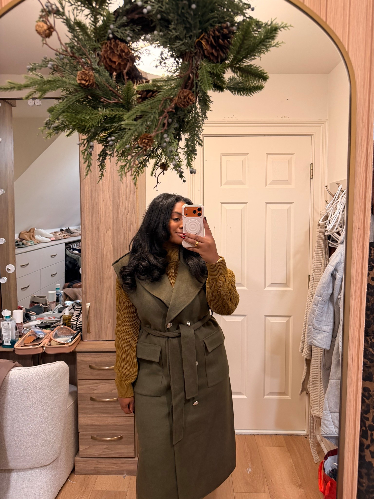 This jacket is so rich in color especially in real life. I immediately grabbed because you can wear this at any point during the year. 

#LTKHoliday #LTKMidsize #LTKootd