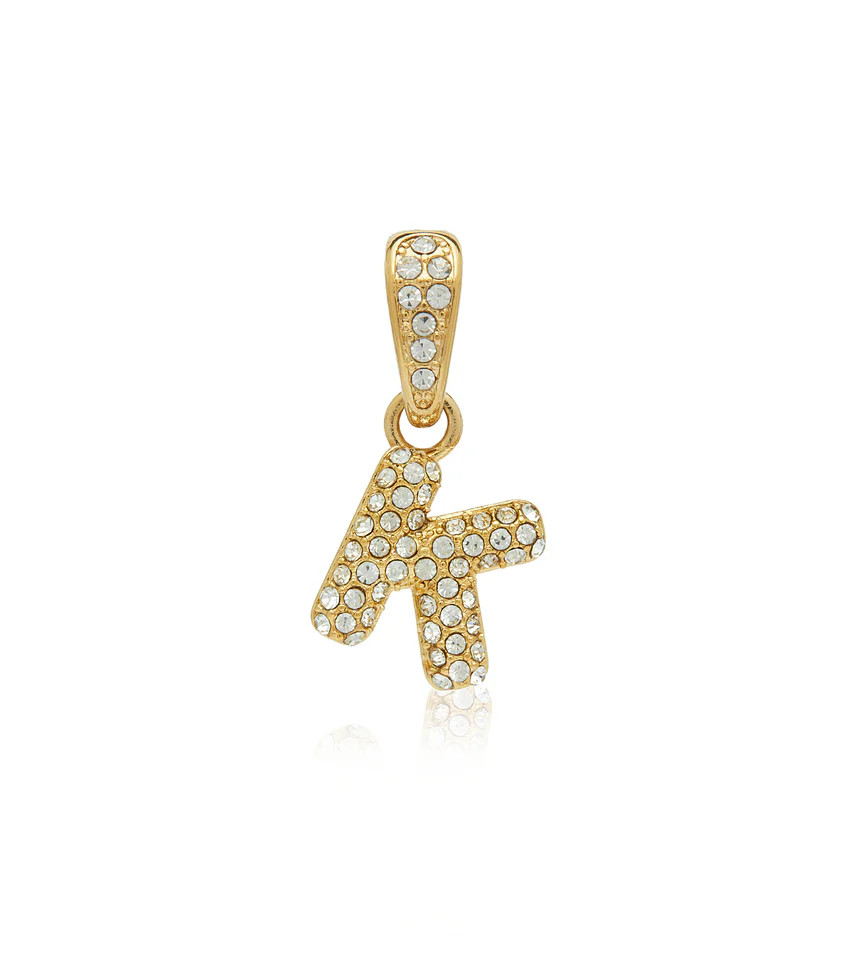 Bubble Initial Pendant (Gold) | Abbott Lyon