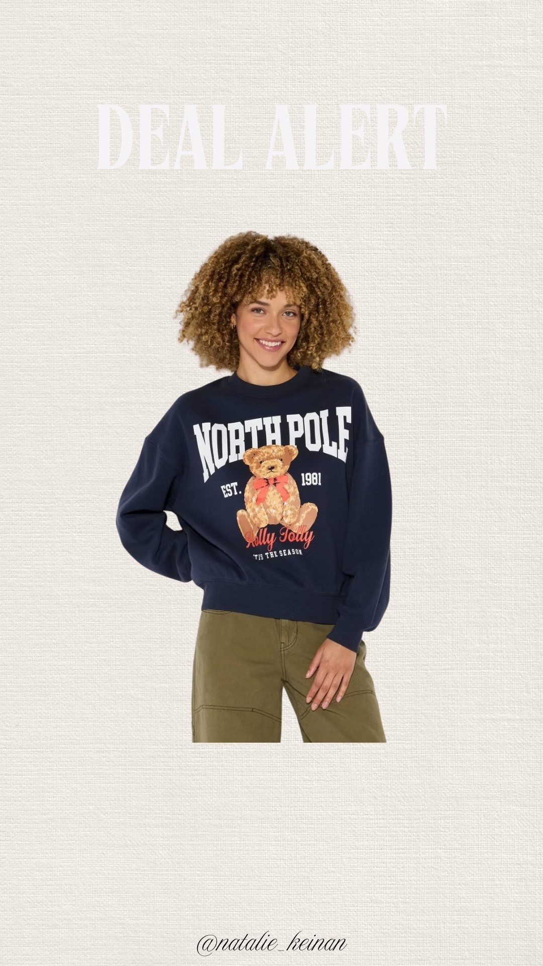 Target bear sweatshirt $15!! 

#LTKHoliday #LTKCyberWeek #LTKGiftGuide