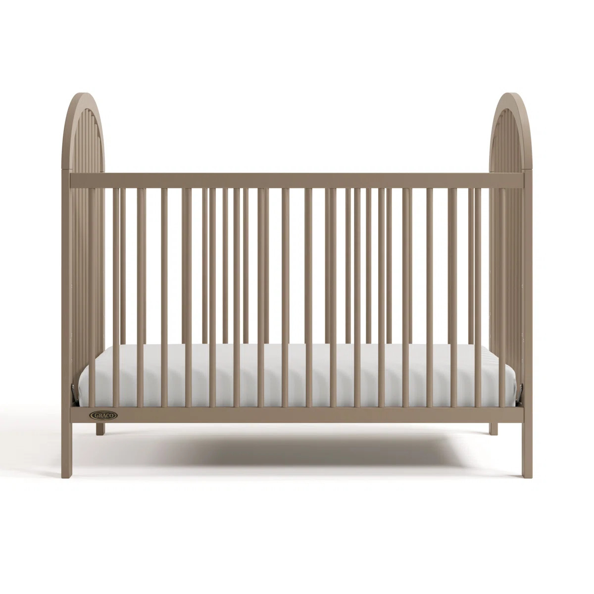 Graco Olivia 3-In-1 Convertible Crib - Taupe | Wayfair North America