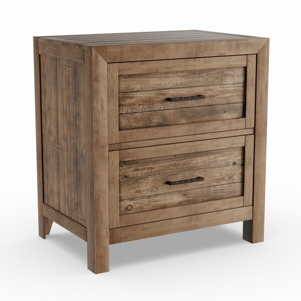 Carbon Loft Josephine Camel Brown Nightstand | Bed Bath & Beyond