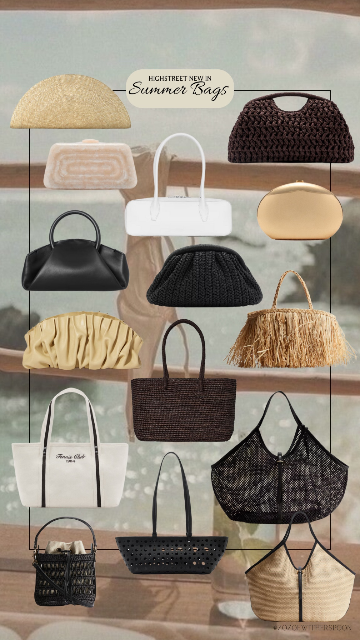 Highstreet new in summer bags 🌞

Cos, Mango, H&M, & Other Stories, raffia bag, basket bag, holiday, vacation, beach bag, poolside

#LTKstyletip #LTKsummer #LTKbag