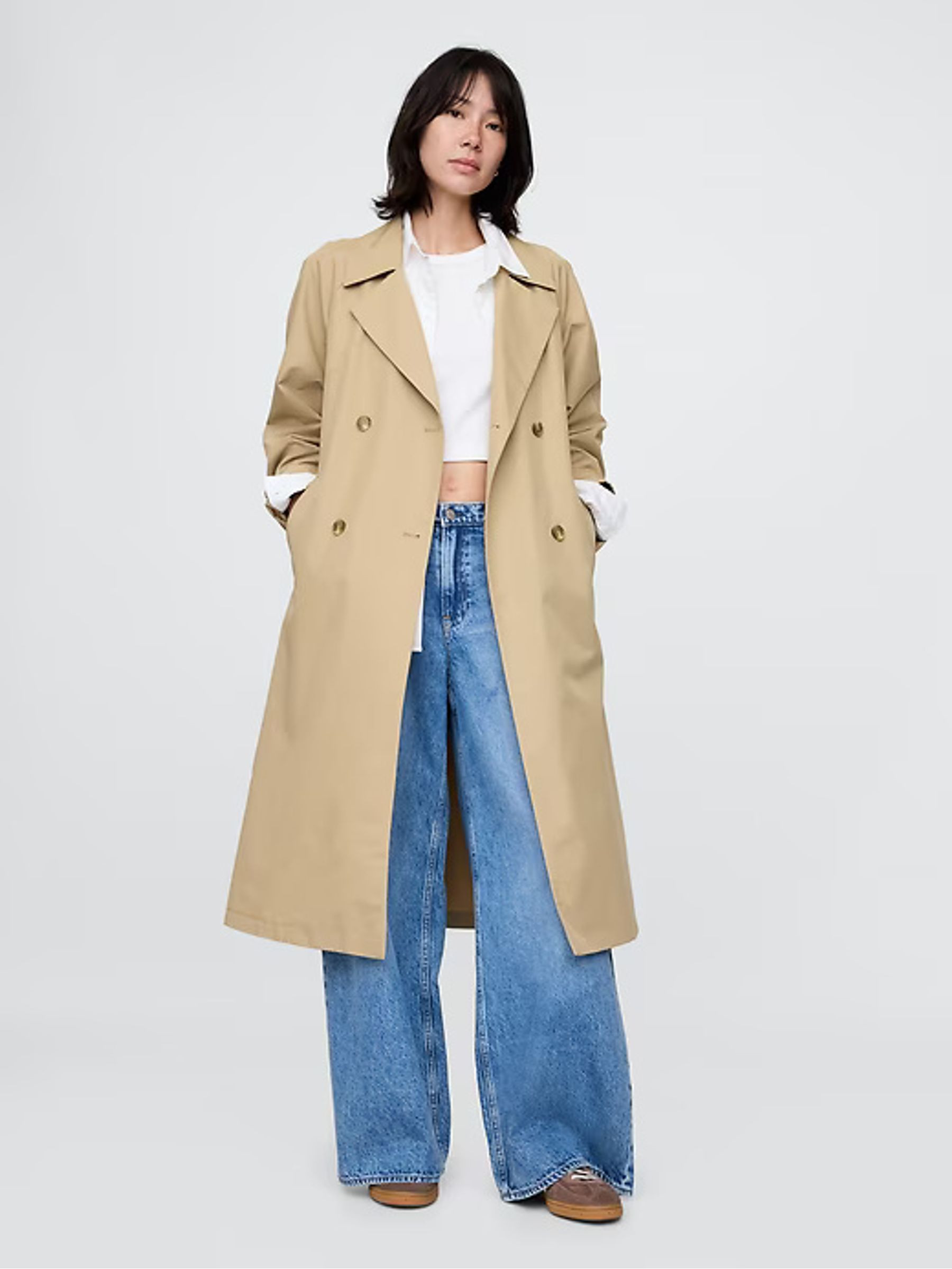Beige Icon Trench Coat | Gap | GAP UK