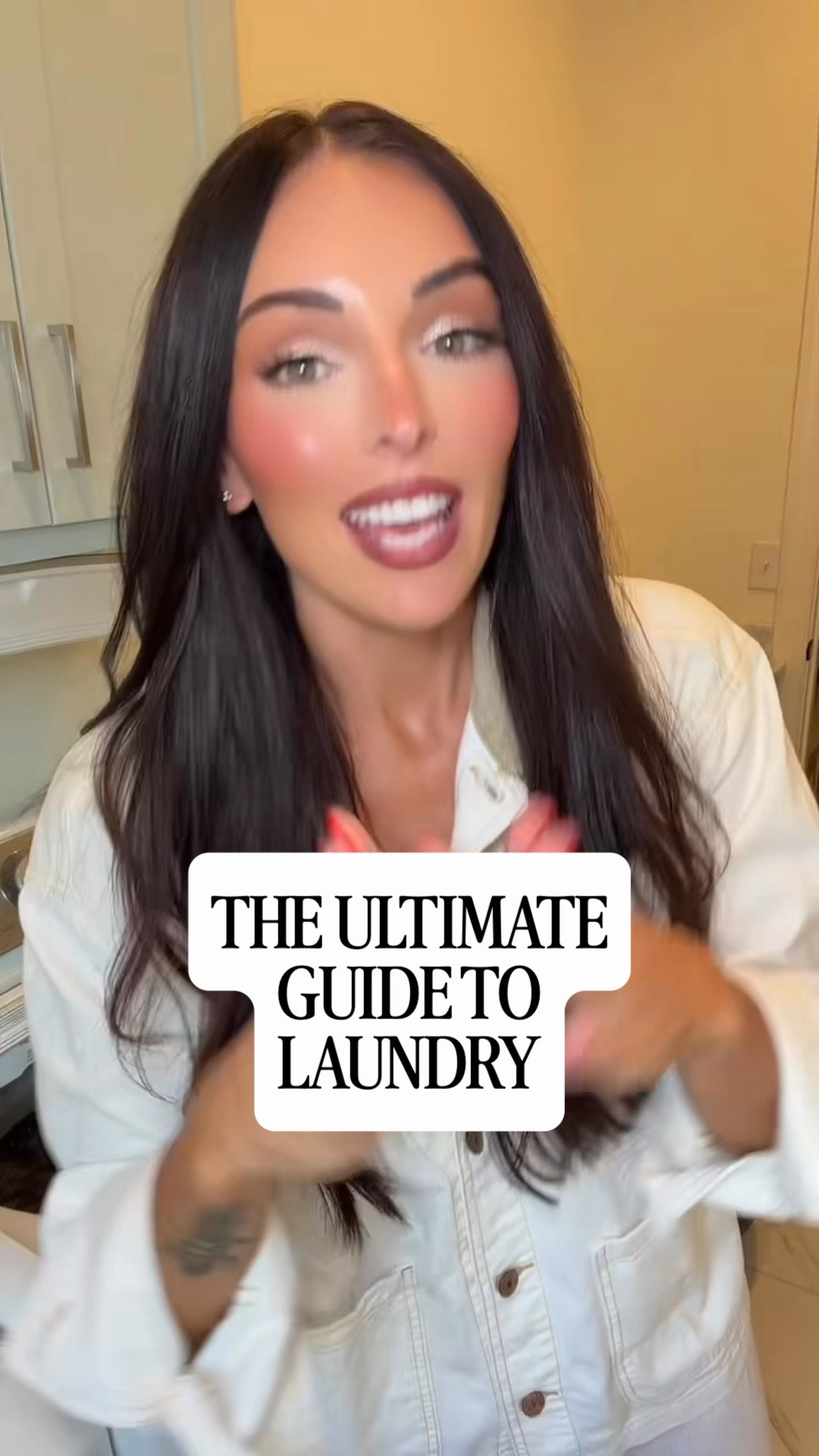 ✨ MY LAUNDRY ROUTINE 🧺✨

One of my MOST asked-about routines — and probably one of the simplest things I do around our home. Comment “WANT” and I’ll send you all the details + products! 💕🫶🏼

If your laundry ever comes out feeling stiff, dingy, or just not actually clean… you might be using too much product. My routine is all about less product, less buildup, and better results.

Here’s exactly what I do ⬇️

1️⃣ My washer: Elite Trio
This thing is a powerhouse and gets our laundry SO clean without needing a million different products.

2️⃣ Detergent: less is MORE
I use Persil and only about ¼ cup per load. Using too much detergent can actually leave buildup behind on your clothes and in your machine.

3️⃣ I skip fabric softener
Instead, I add white vinegar to the fabric-softener compartment. It helps cut through detergent residue, tackle odors, and leaves our laundry feeling naturally softer — without that heavy coated feeling.

4️⃣ Borax is my laundry holy grail
I sprinkle it directly into the wash as a laundry booster. It helps:
• boost your detergent
• tackle stains + odors
• soften hard water
• keep whites looking brighter
• fight buildup

And the best part? My core laundry products are inexpensive and last FOREVER.

5️⃣ Scent is optional 🤍
If you love your laundry to smell amazing, I also shared two of my favorite seasonal laundry scents. Totally unnecessary for getting things clean, but such a fun little luxury.

6️⃣ My dryer routine
I keep this simple too:
• Wool dryer balls
• A few drops of my favorite essential oil on the dryer balls

It leaves everything soft, fluffy, and smelling SO fresh. ✨

That’s it! No complicated 10-product routine. Just a few affordable staples that actually work.

Clean. Simple. Effective. And way less product than you probably think you need. 🧺🤍