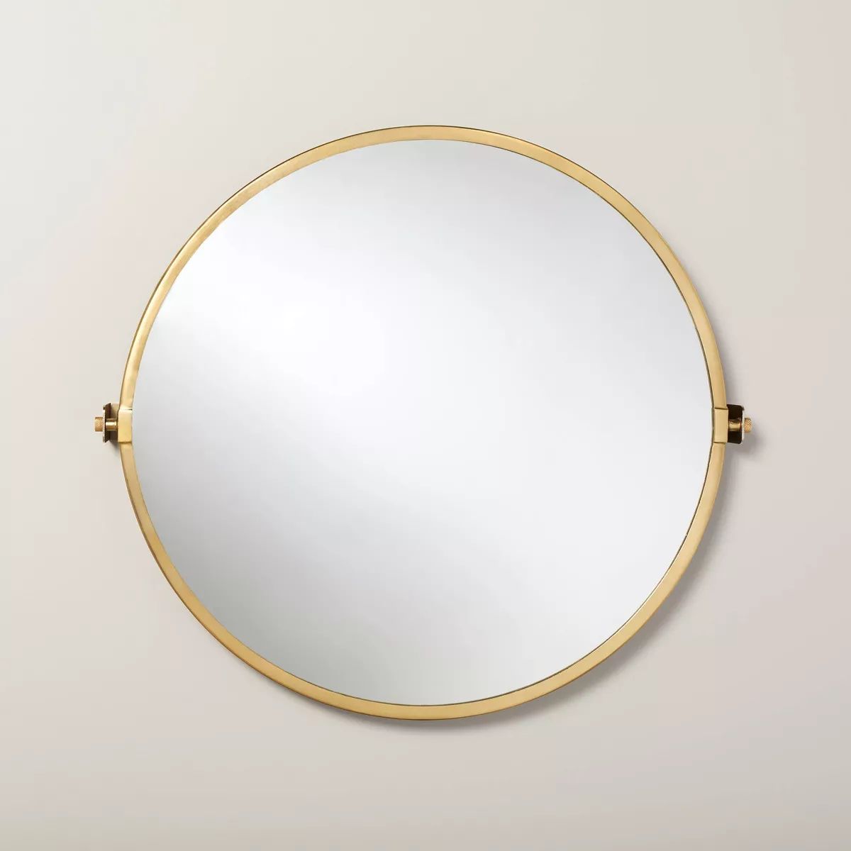 30" Round Bathroom Vanity Pivot Mirror - Hearth & Hand™ with Magnolia | Target