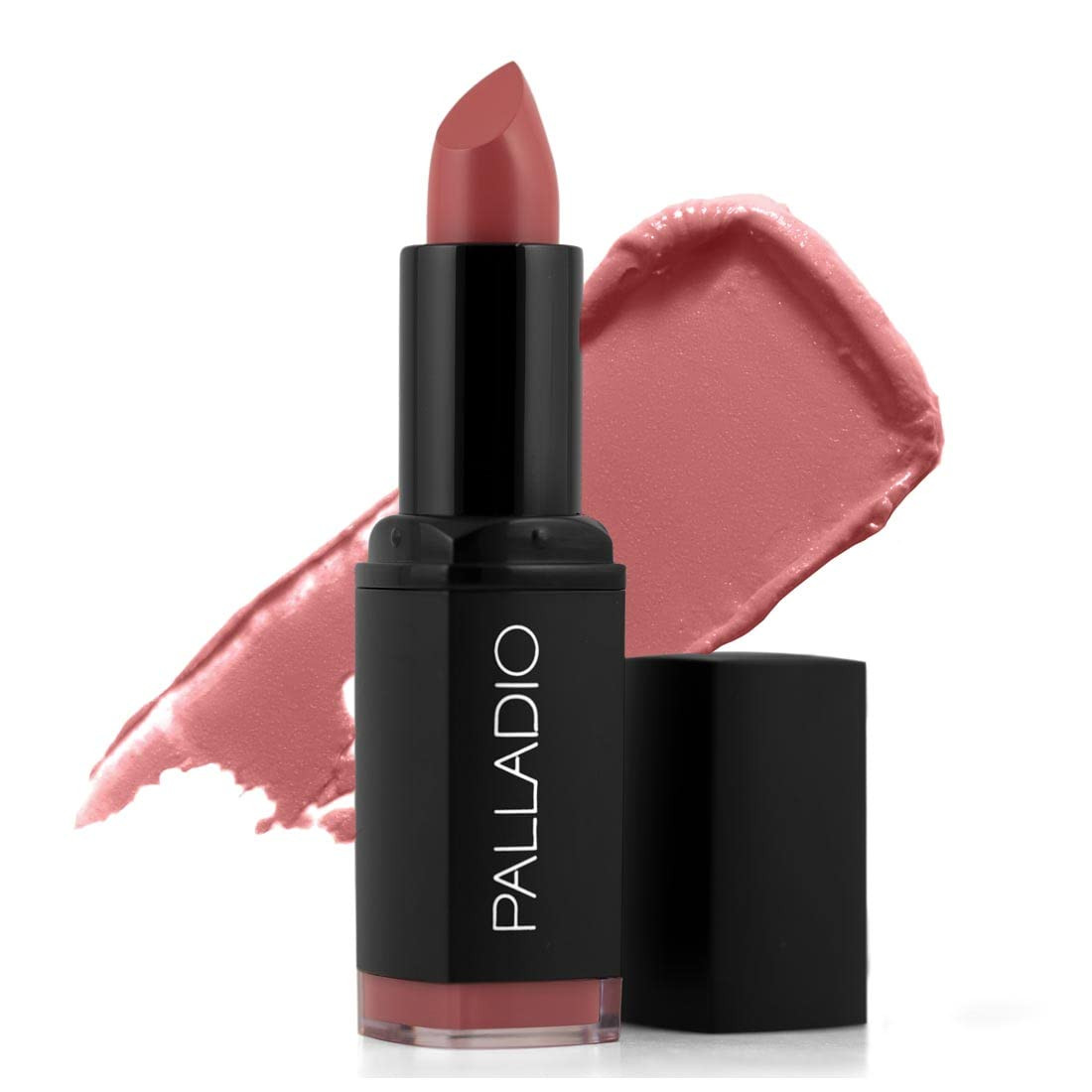 Palladio Herbal Matte Lipstick, Creamy and Full Coverage Long Lasting Matte Lipstick, Lady Rose | Amazon (US)