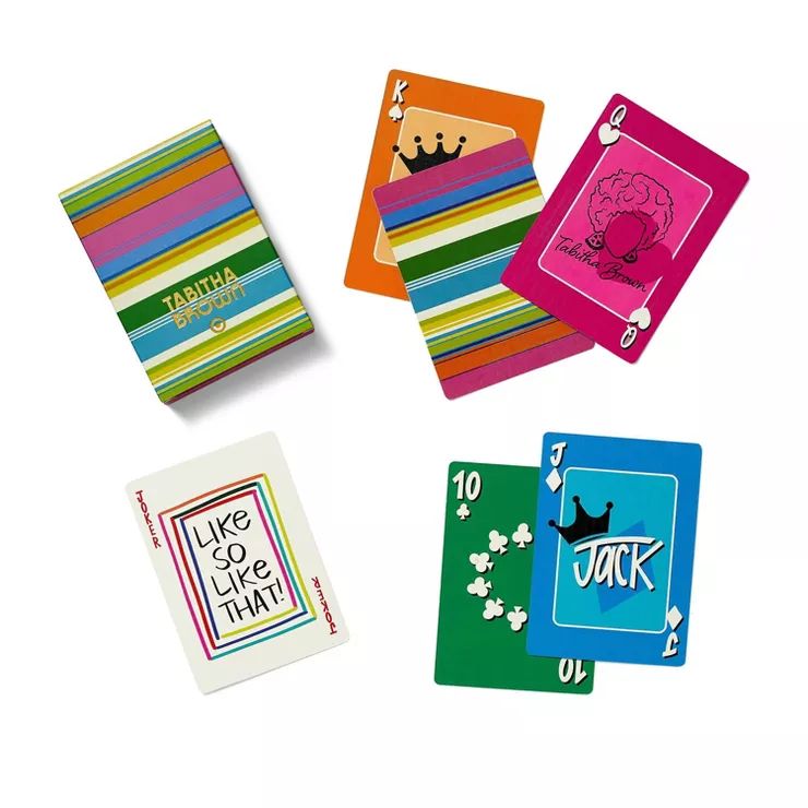 Striped Deck of Cards Game - Tabitha Brown for Target | Target