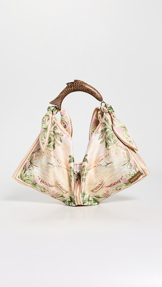 FARM Rio Maritime Portraite Multicolor Scarf Mini Bag | Shopbop | Shopbop