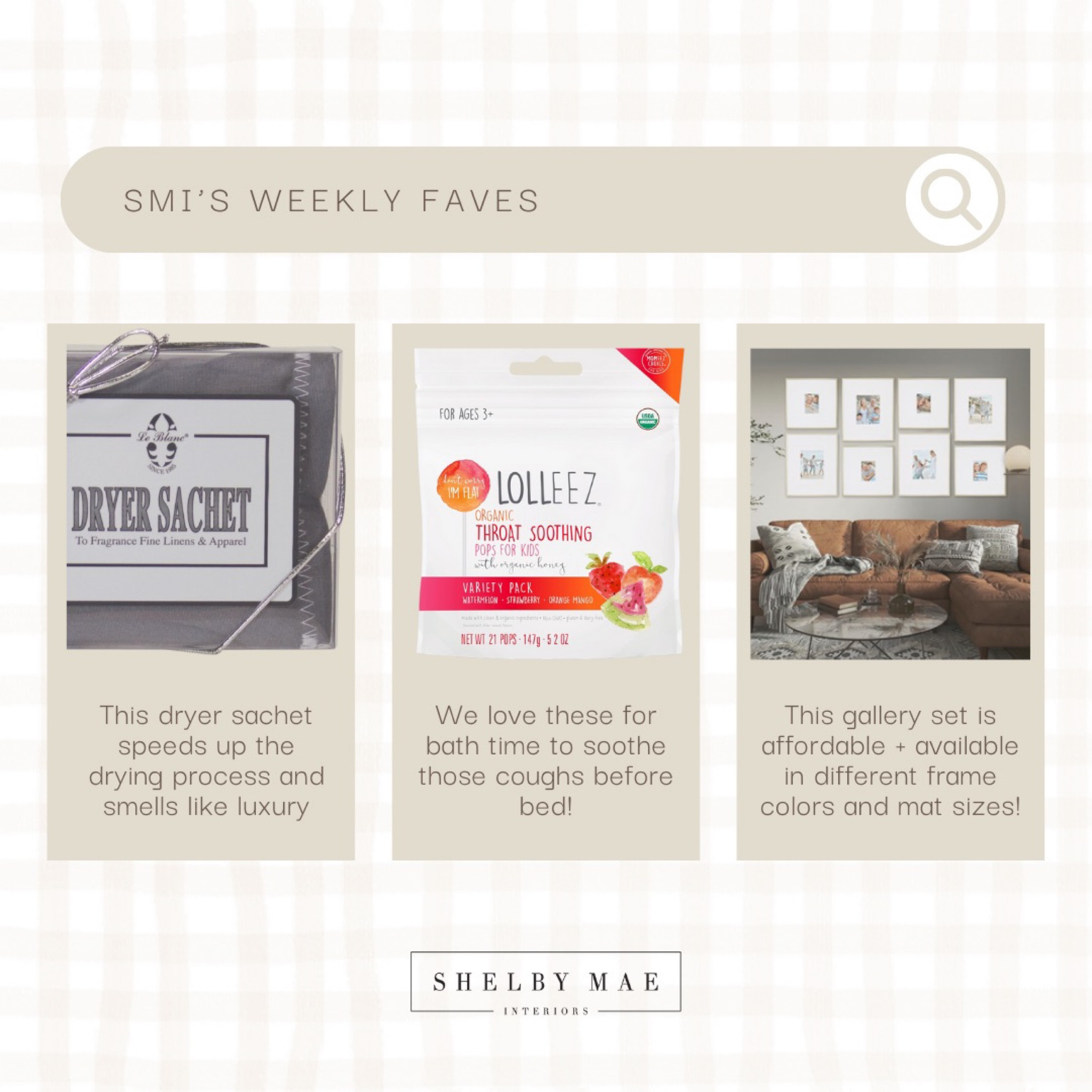 laundry, sick kids and a gallery frame set— our random group of this weeks favorites are here!

#LTKfindsunder50 #LTKhome