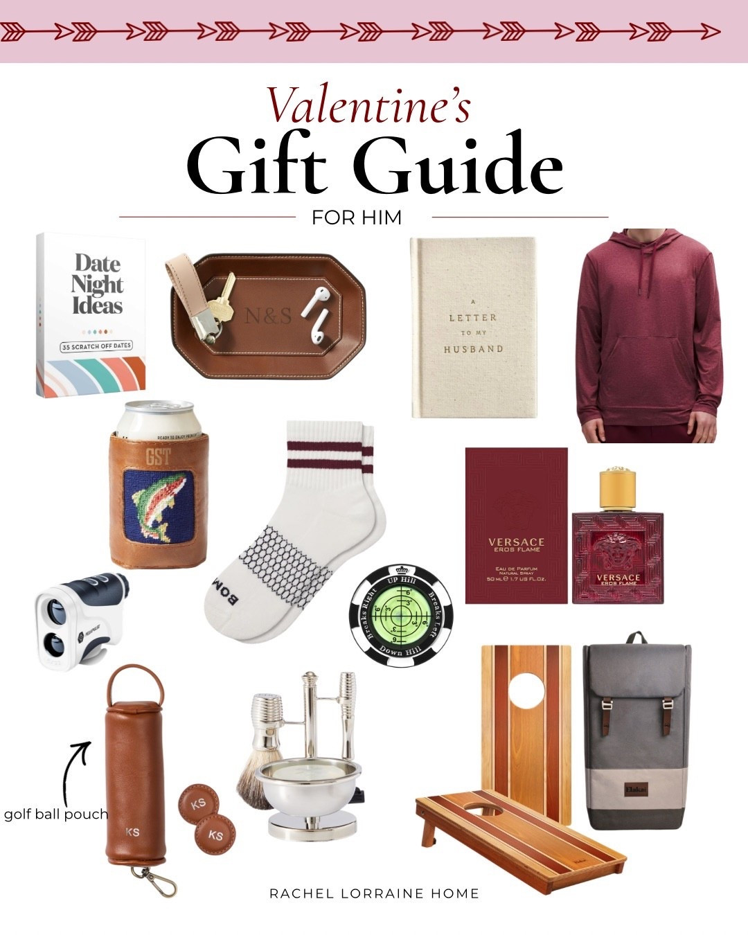 If you’re looking for Valentine’s Day gift ideas for the man in your life, I’ve rounded up a mix of practical pieces with a little luxury mixed in. These finds span a range of price points and are easy gifts he’ll actually use. Order soon to ensure delivery before Valentine’s Day.

#LTKValentine #LTKMens