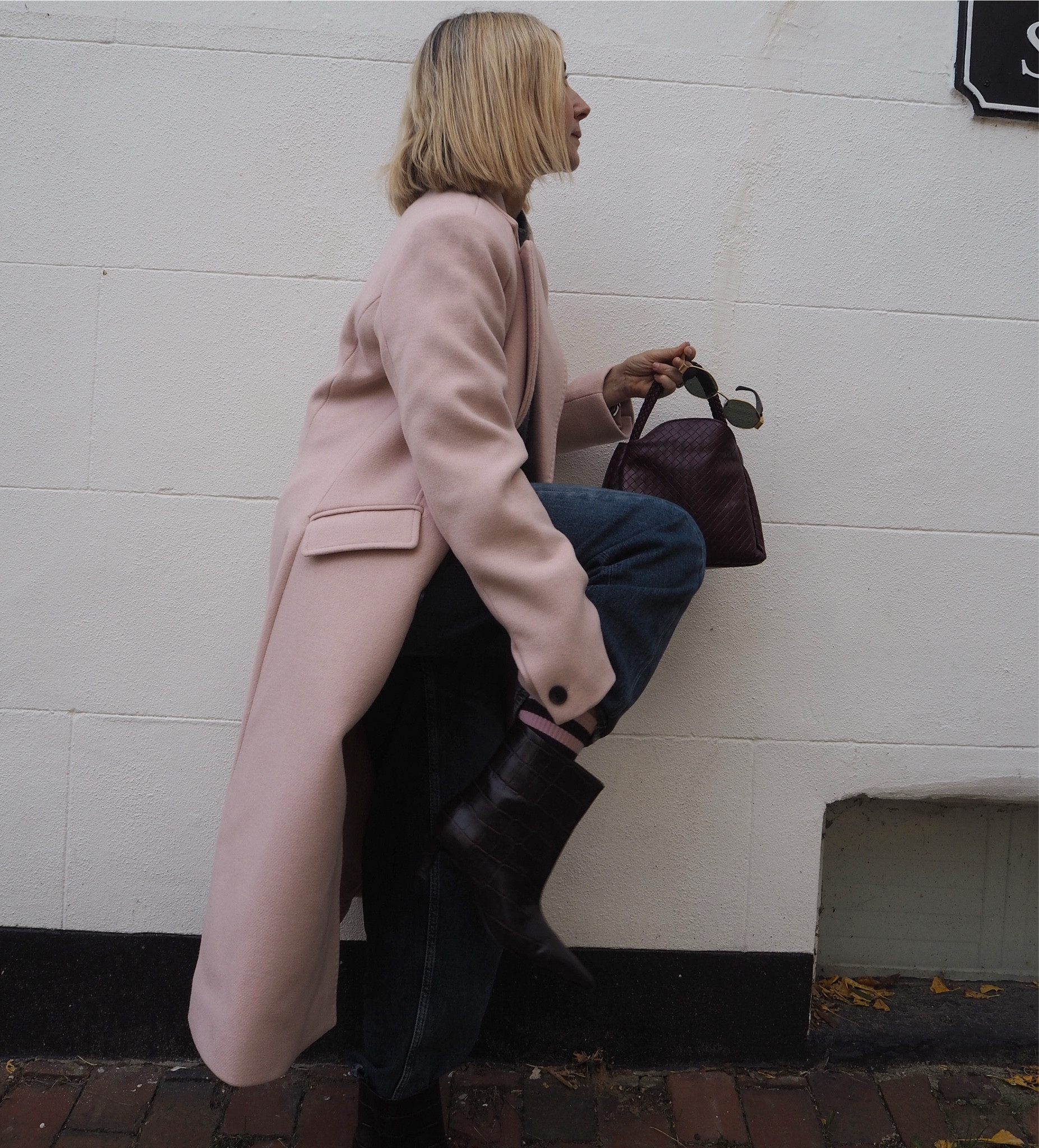 Pink, grey & burgundy. This fab coat is now on salee

#LTKautumn #LTKuk #LTKeurope
