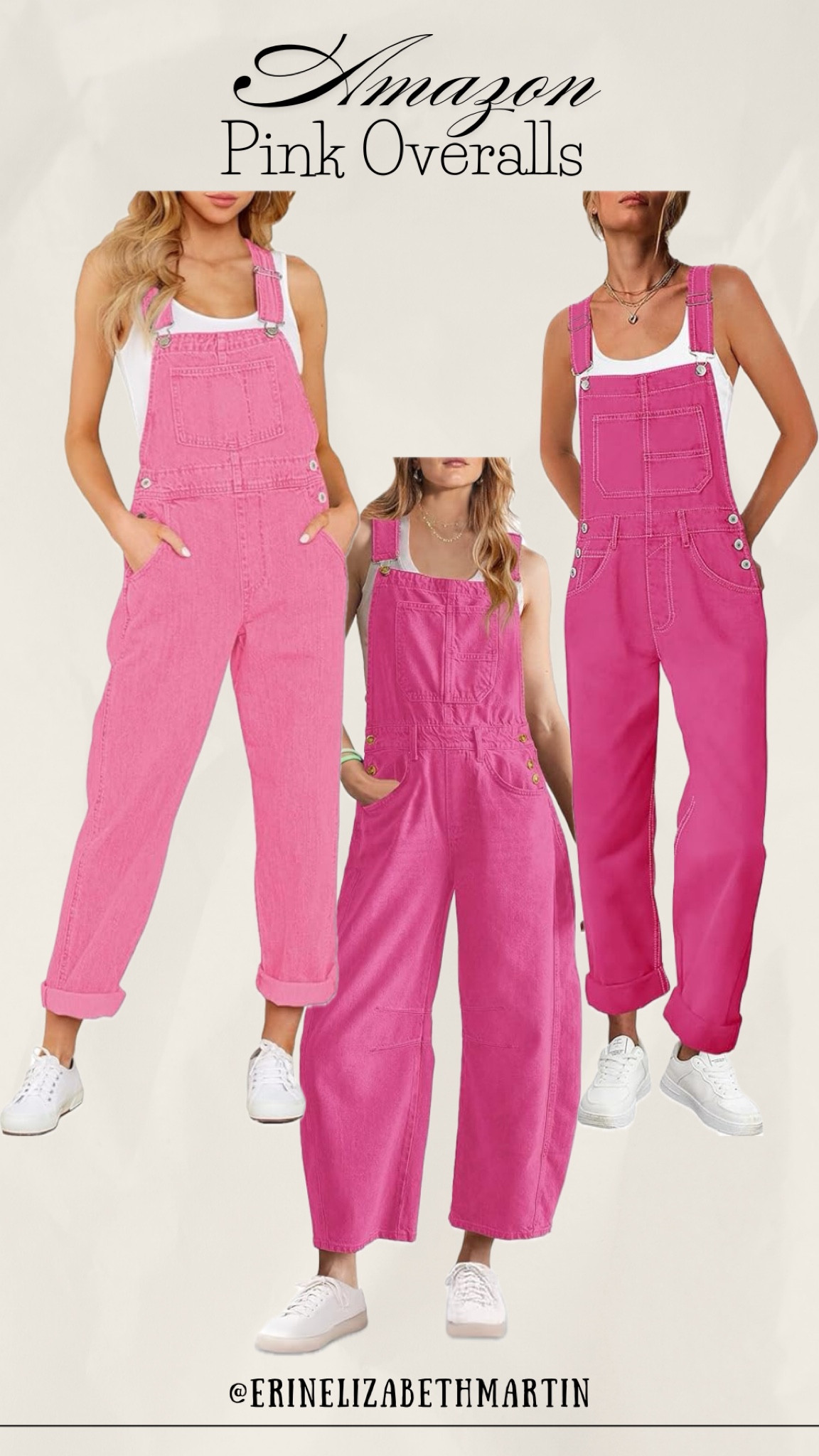 Amazon pink overalls 
Amazon find, work outfit 

#LTKFindsUnder50 #LTKStyleTip #LTKFindsUnder100