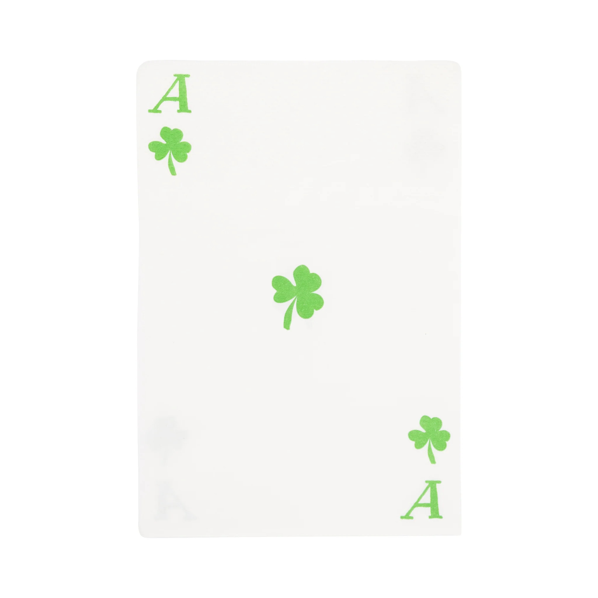 Ace of Clovers Dinner Napkin | My Mind's Eye