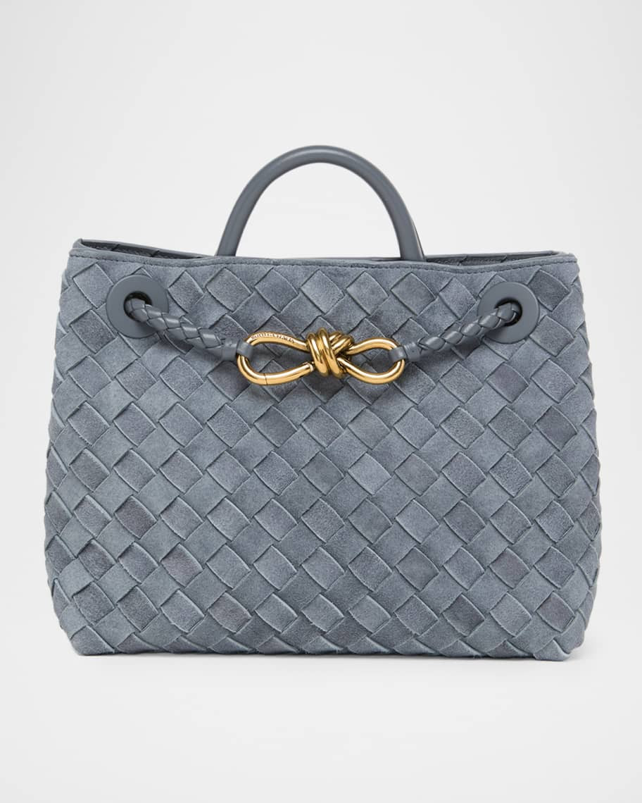 Bottega Veneta Andiamo Small Suede Tote Bag | Neiman Marcus