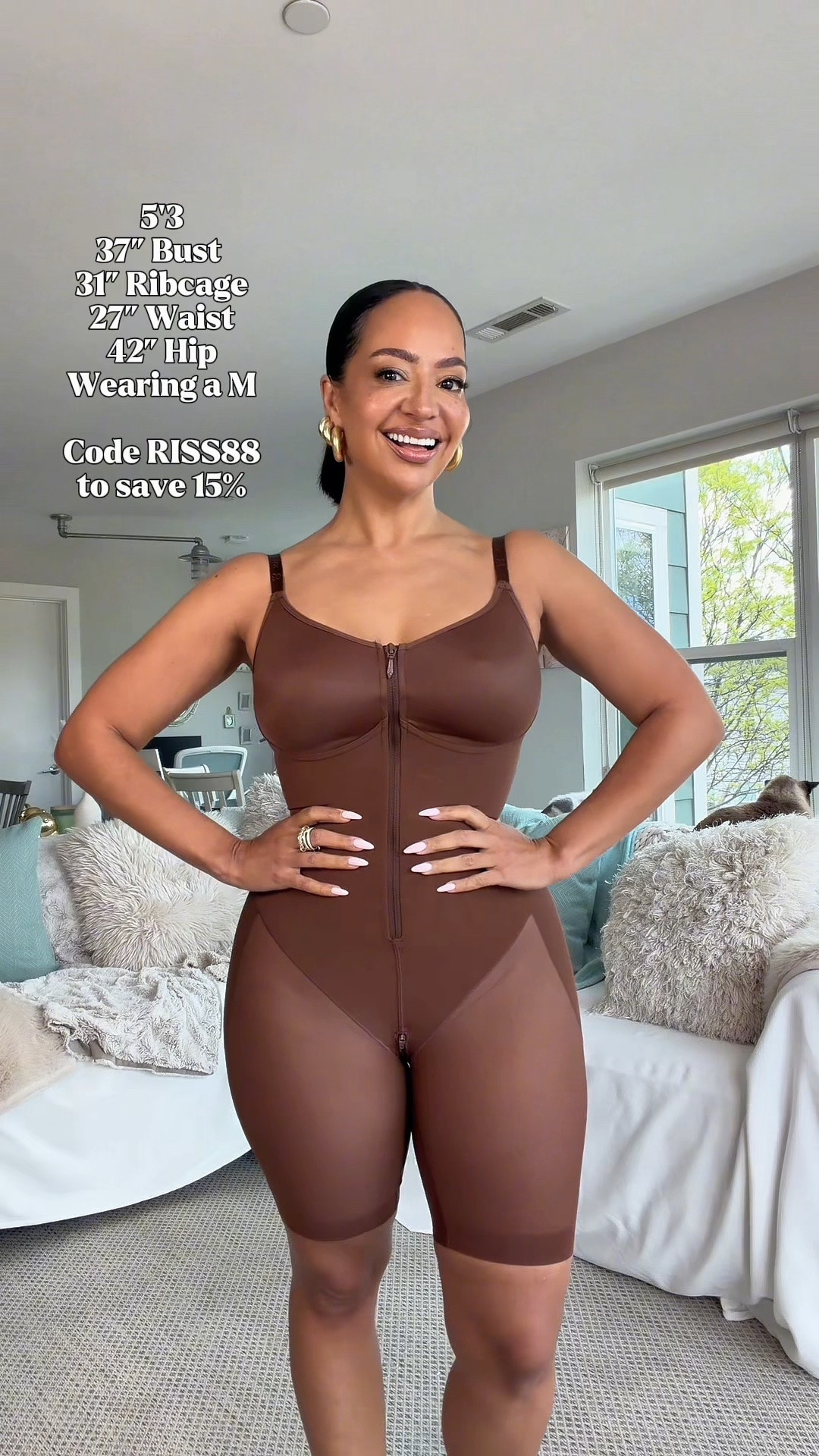 Lifted 🍑 cheat code!

This @Shapellx bodysuit smooths everything out, has tummy control, gives the waist the prettiest hourglass shape, and the booty lift?!?! SO good without looking overdone. It’s comfortable enough to actually wear all day and makes dresses and fitted outfits look wayyyy more flattering instantly.

#LTKOver40 #LTKPetite #LTKselfcare