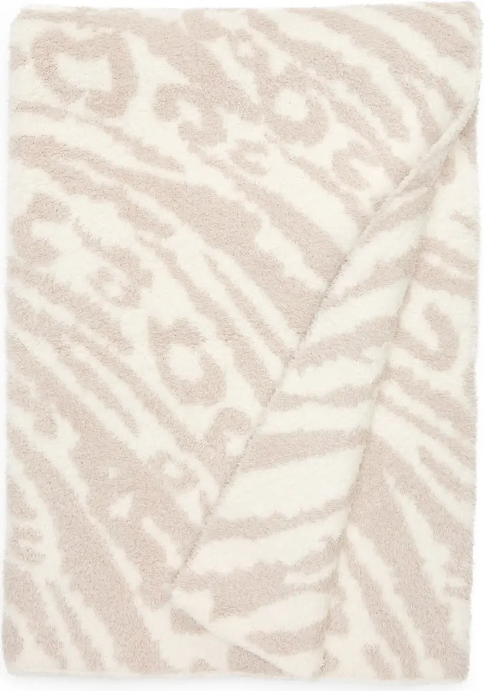 CozyChic™ Leopard Stripe Throw Blanket | Nordstrom