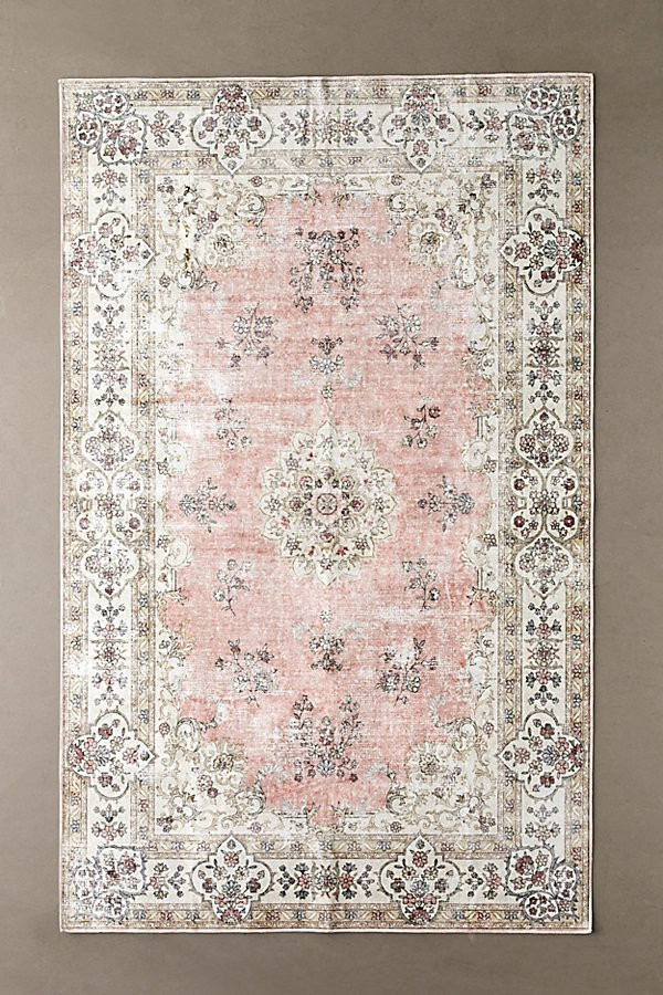 Jewel Printed Washable Rug | Urban Outfitters (US and RoW)