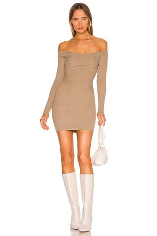 NBD Zacari Bodycon Mini Dress in Olive Green from Revolve.com | Revolve Clothing (Global)