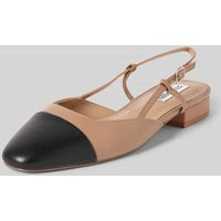 Steve Madden Slingbacks mit Kontrastbesatz Modell 'BELINDA' in Beige, Größe 42 | Peek & Cloppenburg* Düsseldorf DE