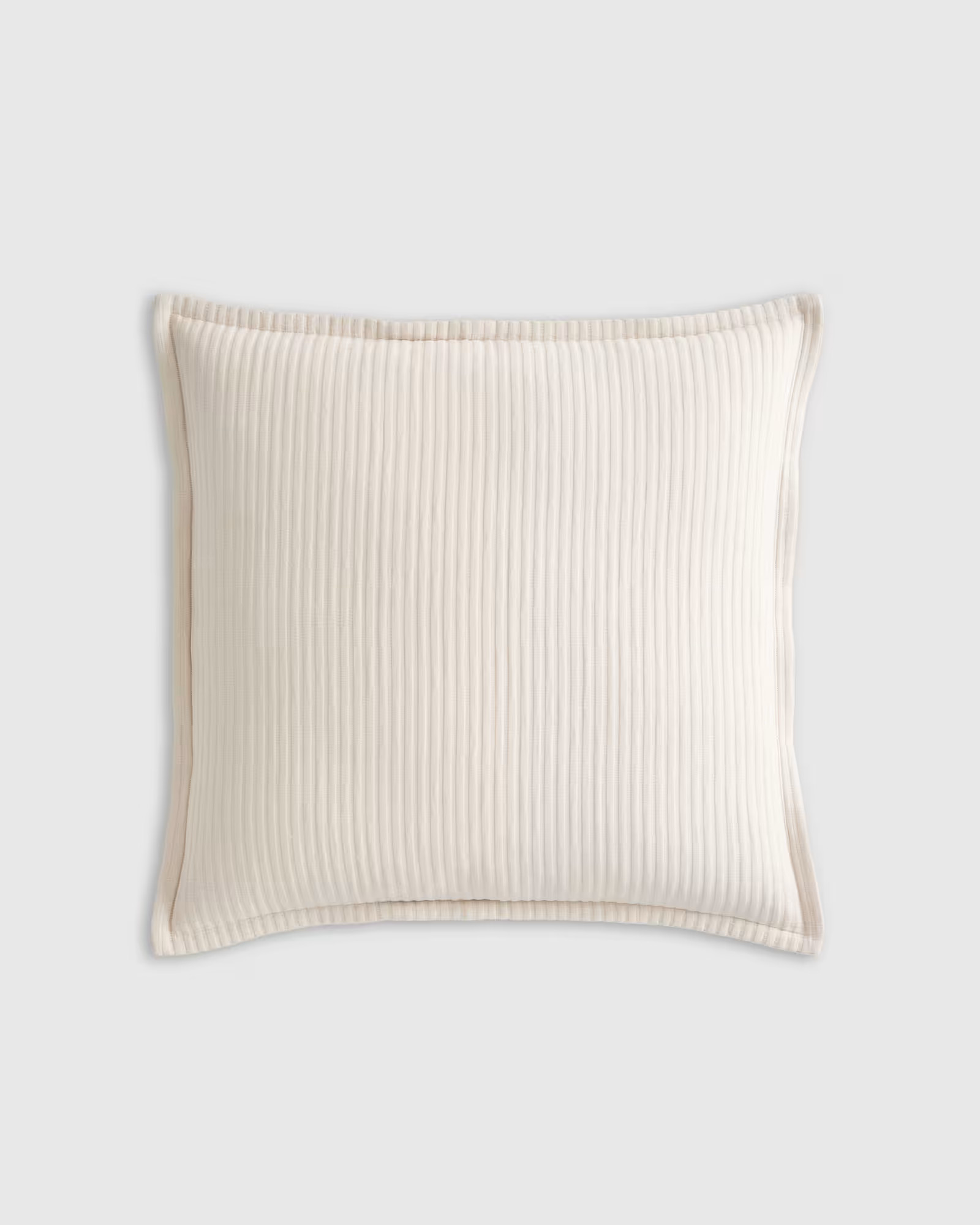 Organic Cotton Matelasse Euro Sham | Quince