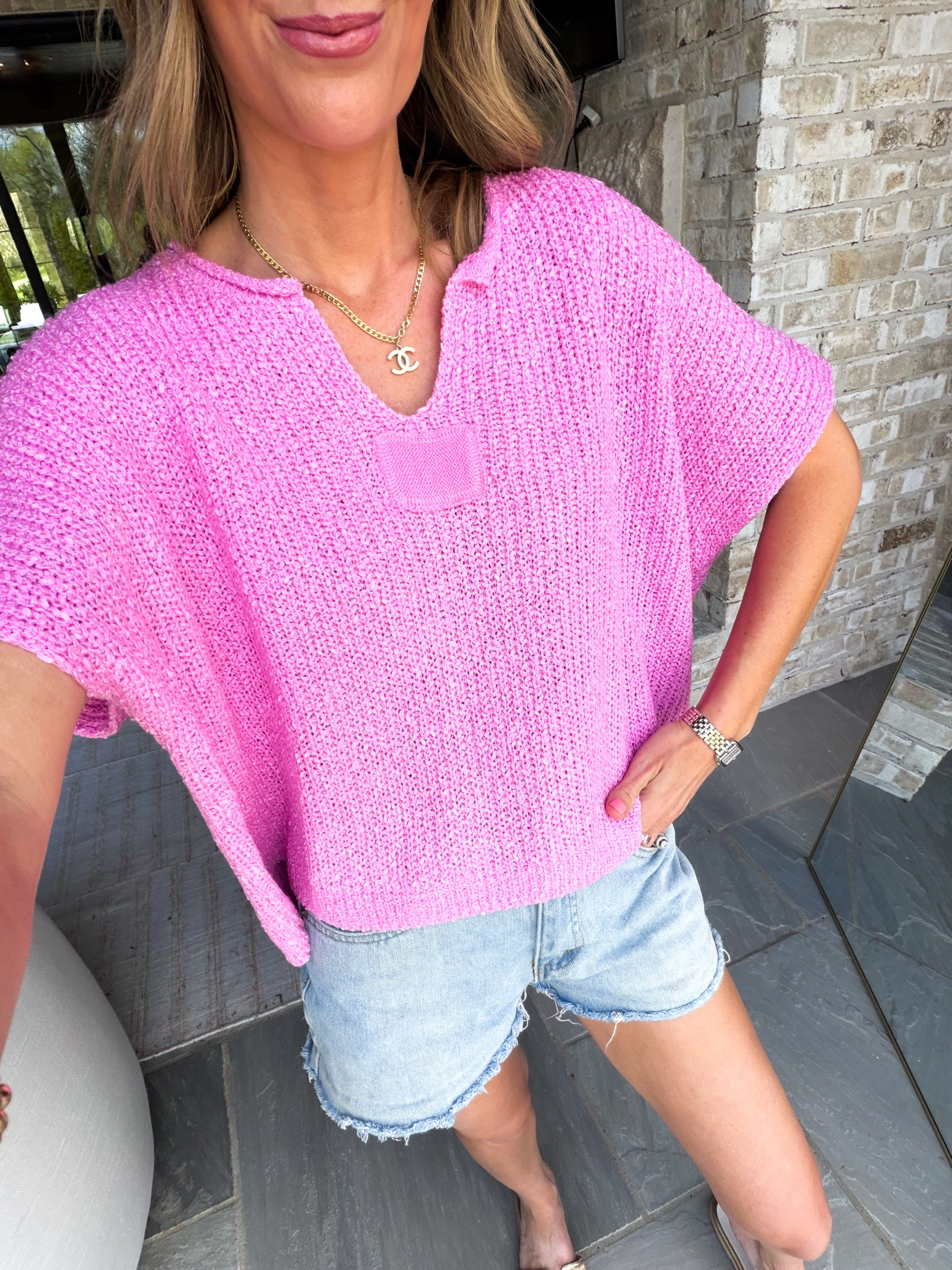 Cutest pink top!💕

#LTKSeasonal #LTKootd #LTKgrwm