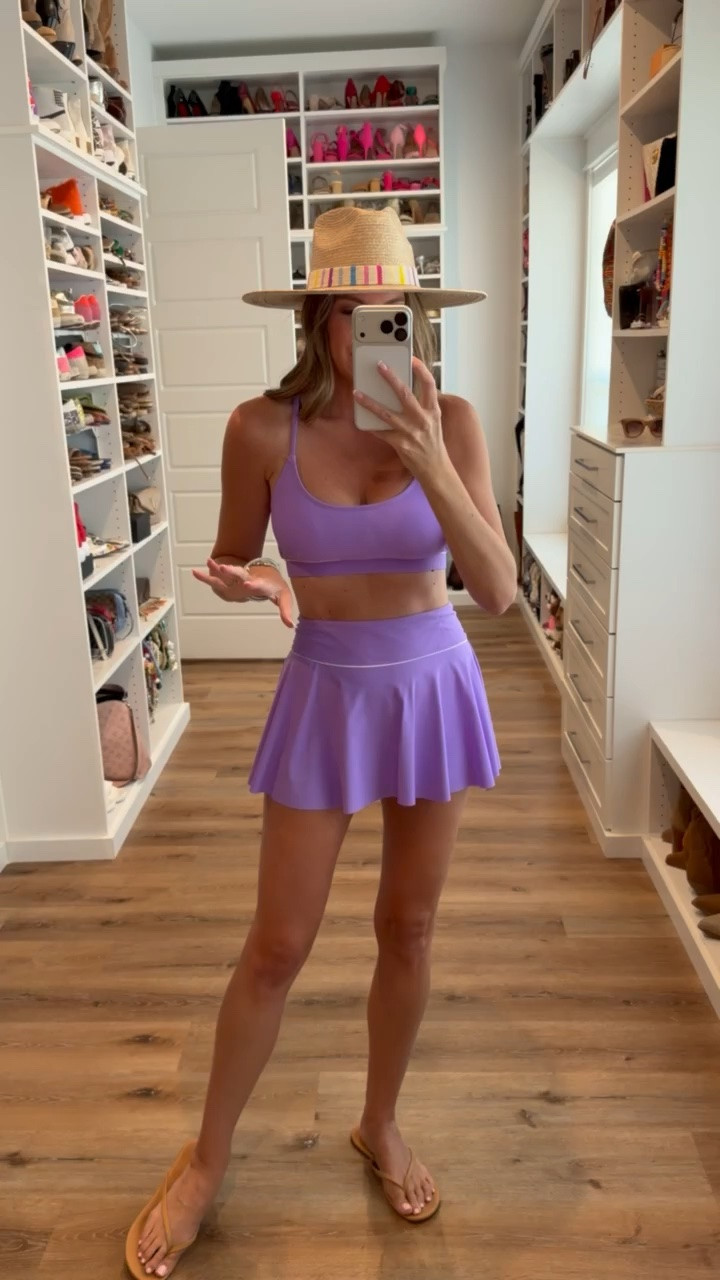 In a medium swimsuit, hat, sandals and accessories - fits tts.

#LTKSwim #LTKSeasonal #LTKootd