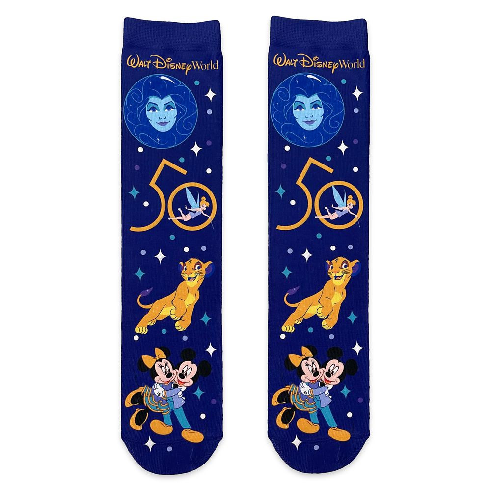 Walt Disney World 50th Anniversary Socks for Adults | Disney Store